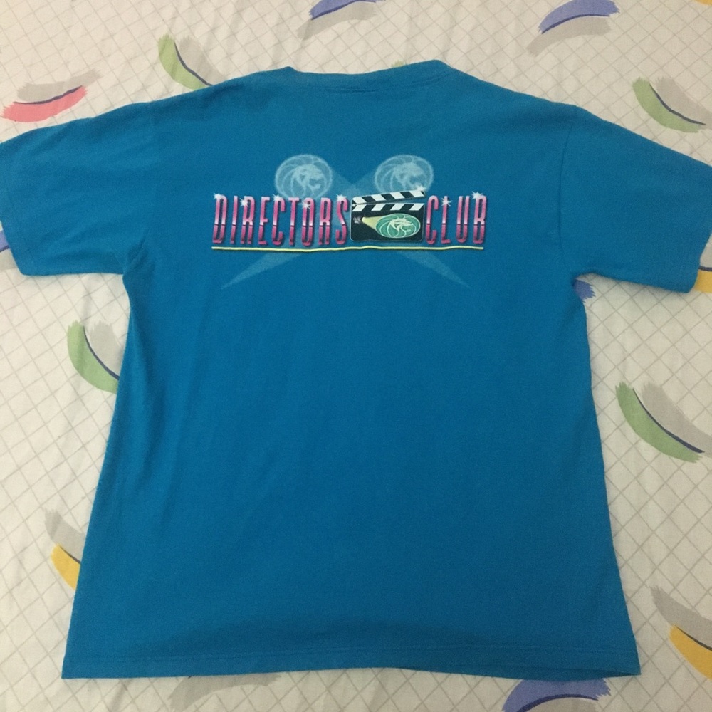 Vintage Teal Double-Sided MGM Grand T shirt